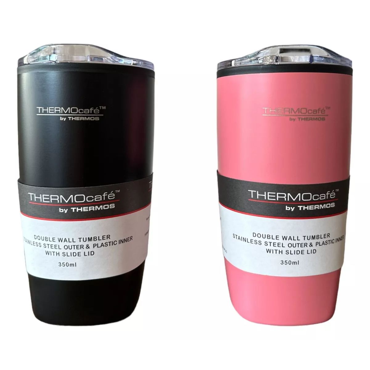 THERMOS - Vaso Mug Thermos 350ml Doble Pared Con Tapa Deslizante