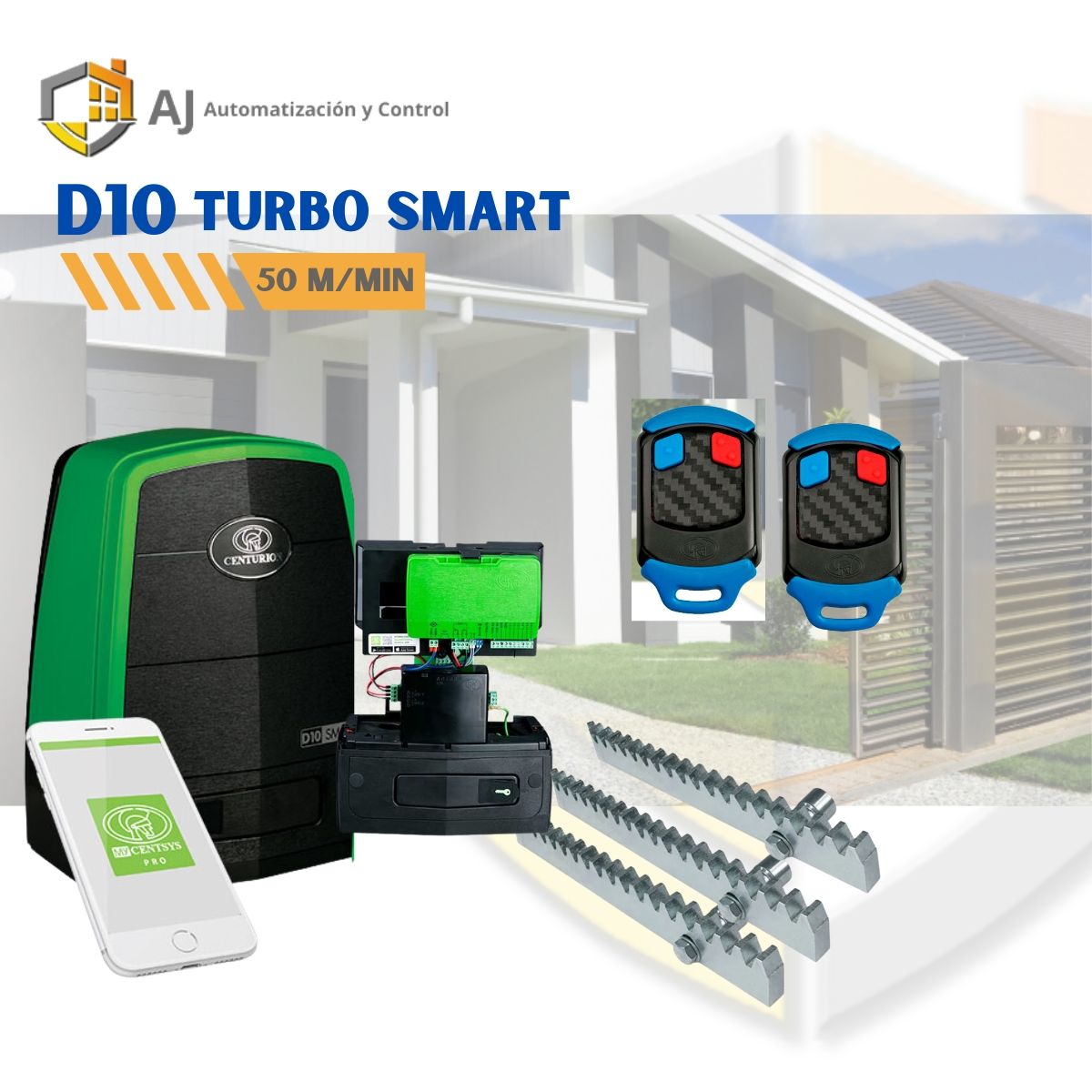 CENTURION - Kit de Motor Centurion D10 Turbo Smart