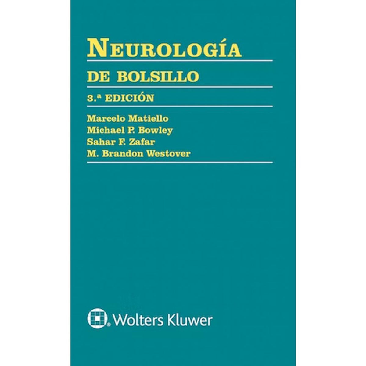 EDITORIAL MEDITERRANEO - Libro Neurologia De Bolsillo 3Ed.