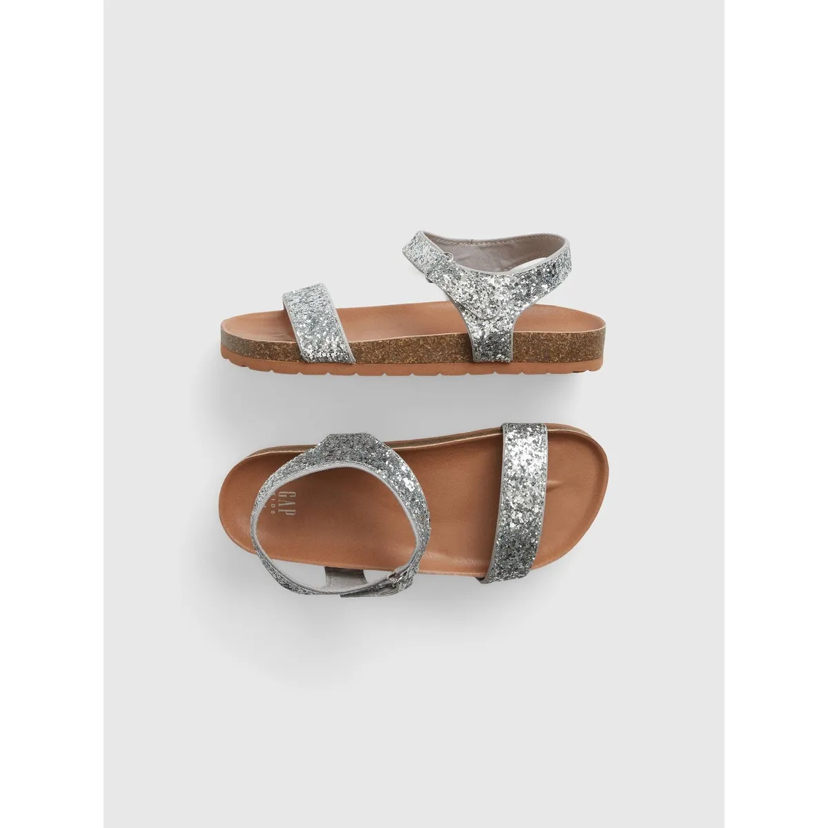 GAP - Sandalias Brillos Gris GAP