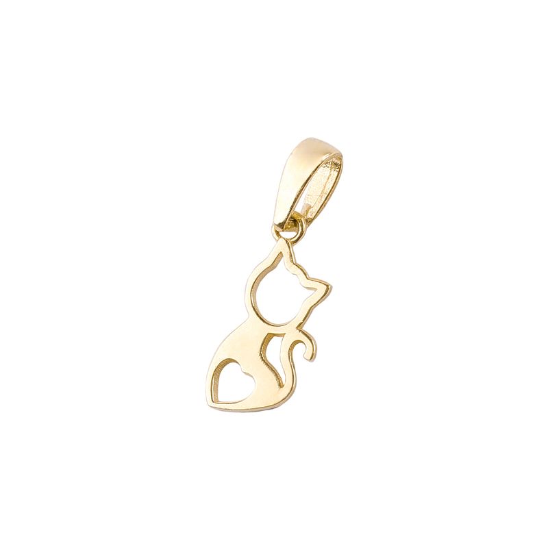 JB JOYAS BARON - Colgantes de Oro 18kt Modelo Gato
