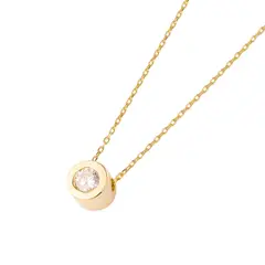 JB JOYAS BARON - Collar Oro Amarillo 18kt Diamantes Punto de Luz 6 Pts SI/H