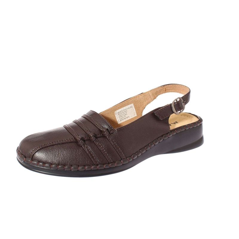 VIA FRANCA - Babucha Para Mujer Color Brown