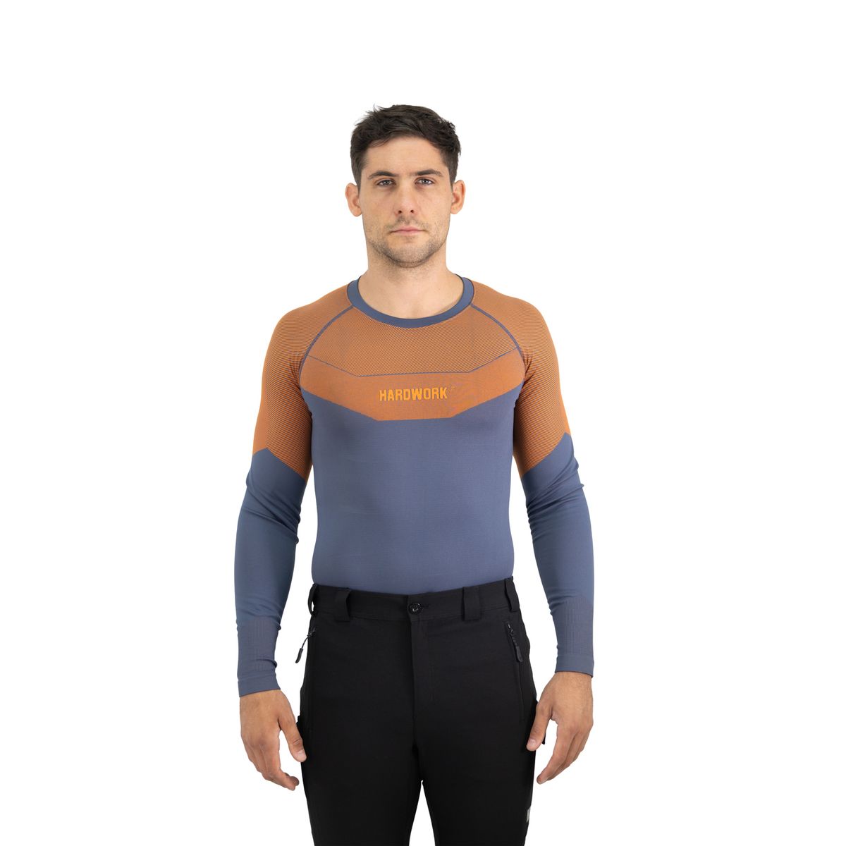 HARDWORK - Camiseta Primera Capa HW Ecopper Hombre Blue