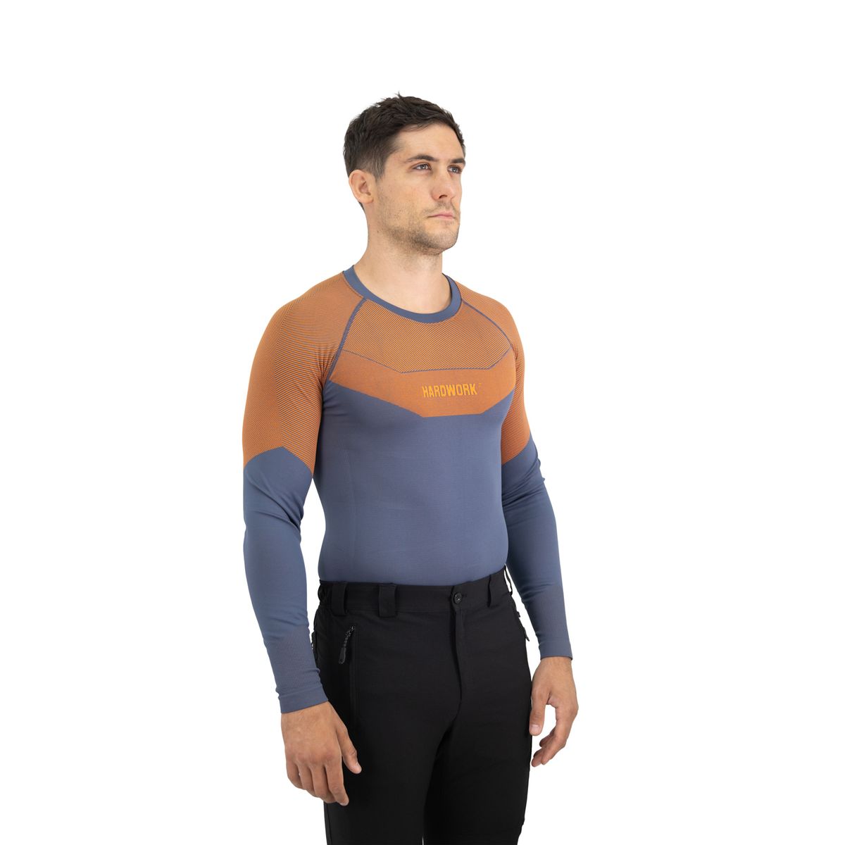 HARDWORK - Camiseta Primera Capa HW Ecopper Hombre Blue