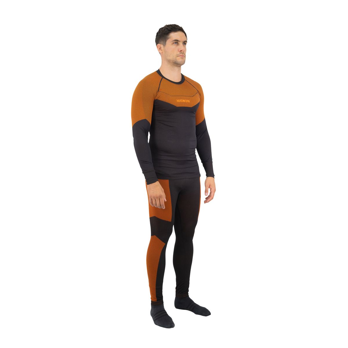 HARDWORK - Conjunto Primera Capa HW Ecopper Hombre Black