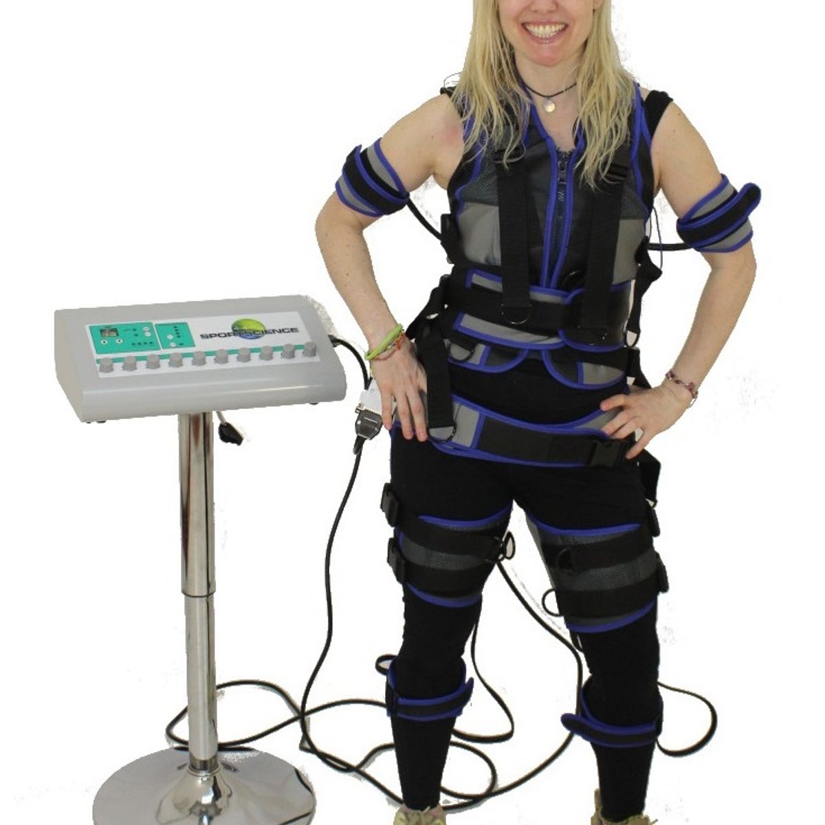 GENERICO - TRAJE DE ELECTRO FITNESS EQUIPO DE ELECTROFITNESS TALLA M