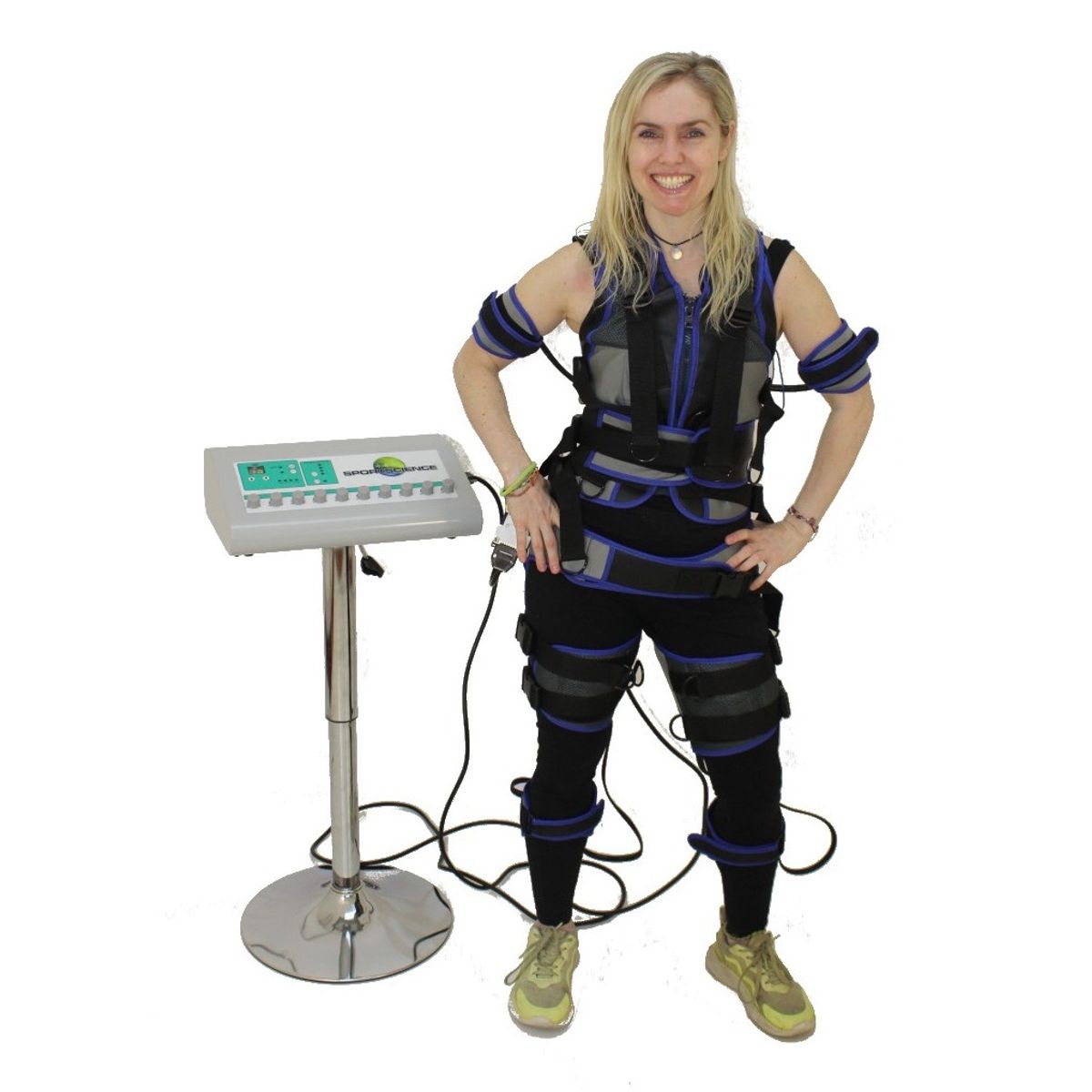 GENERICO - TRAJE DE ELECTRO FITNESS EQUIPO DE ELECTROFITNESS TALLA M