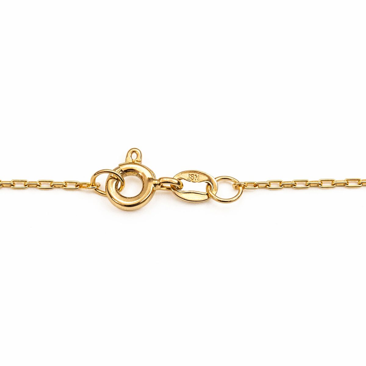 JOYAS MYTOKE - Collar Punto De Luz Oro 18k 40cm Circon Femenina Mujer