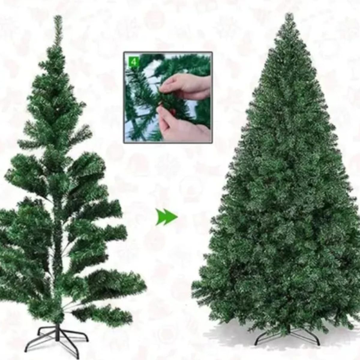 GENERICO - Arbol de Navidad Pino de Pascua 240cm