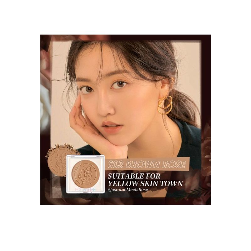 FOCALLURE - Soleil Matte Bronzer S03 Dark Rose Focallure