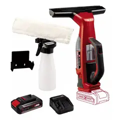 EINHELL - Limpiador De Ventanas Vidrio 18v Bateria Cargador 3437100-12