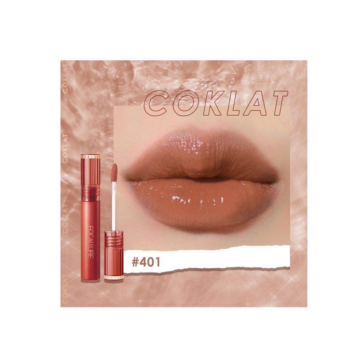FOCALLURE - Super Glossy Stain Tinta 401 Focallure