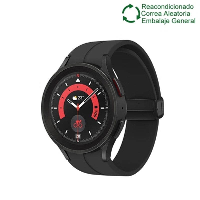 SAMSUNG - Samsung Galaxy Watch 5 Pro 45mm BT Negro Reacondicionado(Semi Nuevo)