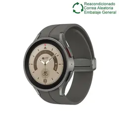 SAMSUNG - Galaxy Watch 5 Pro 45mm BT Gris Reacondicionado(Semi Nuevo)