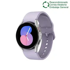 SAMSUNG - Galaxy Watch 5 40mm BT Plata Reacondicionado(Semi Nuevo)