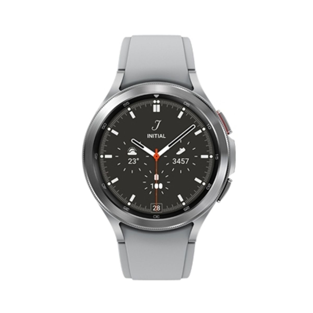 SAMSUNG - Galaxy Watch 4 Classic 46mm BT Plata Reacondicionado(Semi Nuevo)