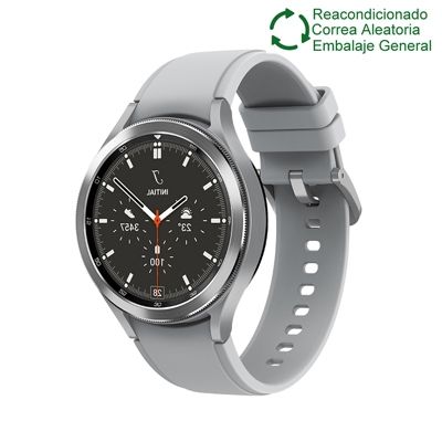 Galaxy Watch 4 Classic 42mm BT Plata Reacondicionado(Semi Nuevo)