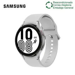 SAMSUNG - Galaxy Watch 4 44mm BT Plata Reacondicionado(Semi Nuevo)