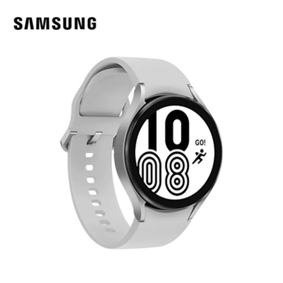 SAMSUNG - Samsung Galaxy Watch 4 44mm BT Plata Reacondicionado(Semi Nuevo)