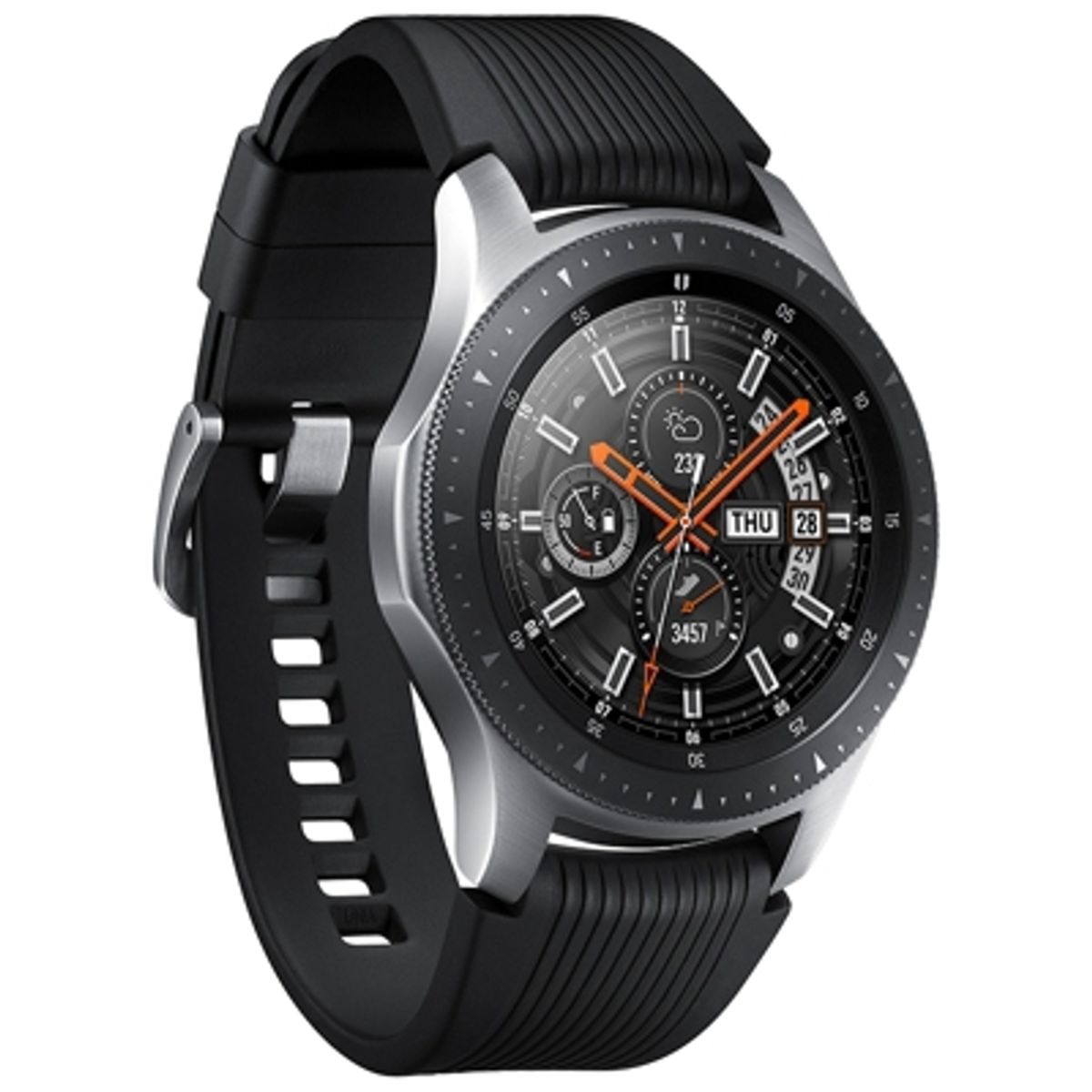 SAMSUNG - Samsung Galaxy Watch 46mm Bluetooth Plata Reacondicionado Semi Nuevo
