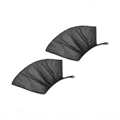 GENERICO - Pack X2 Malla Protector Sol Mosquito Para Ventana Auto