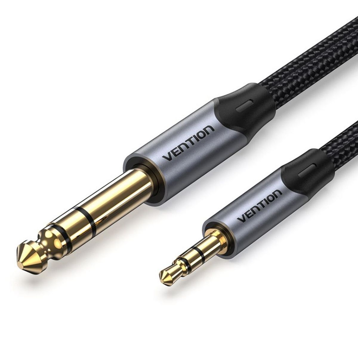 VENTION - Cable Audio Jack 3.5mm A 6.5mm 5m Para Guitarra Amplificador VENTION