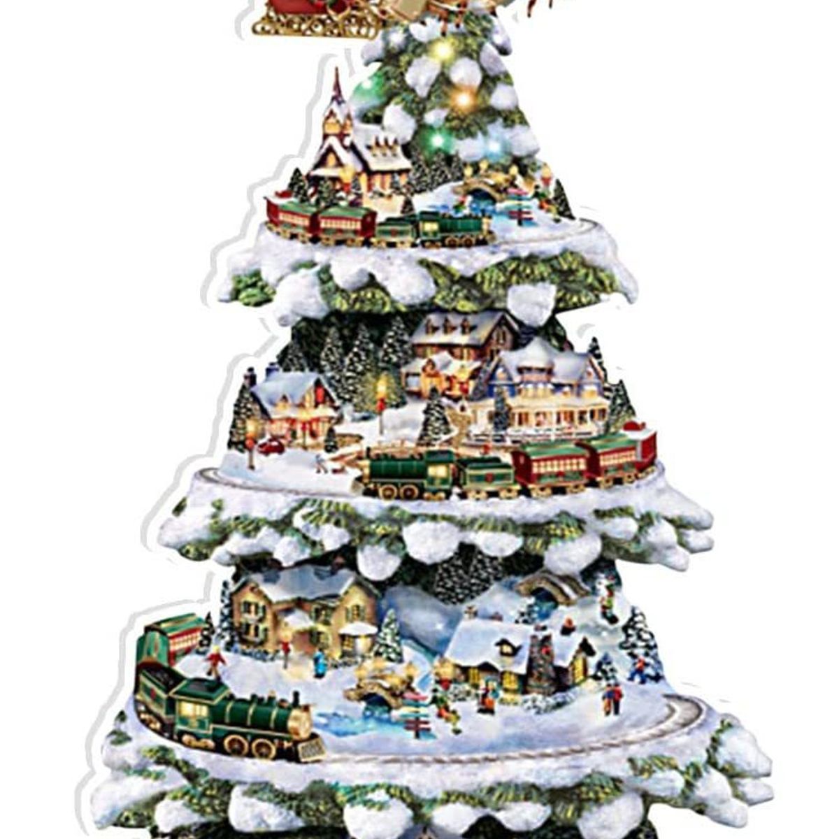 VATYERTY - 1 pieza Decoración árbol de Navidad A