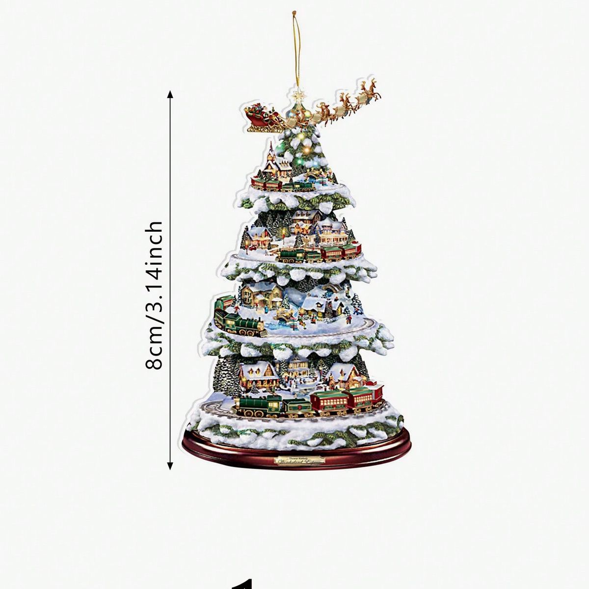 VATYERTY - 1 pieza Decoración árbol de Navidad A