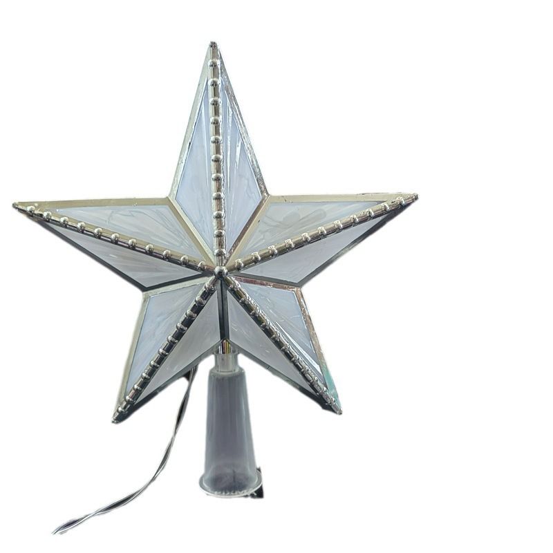 VATYERTY - Luz de la decoración en forma de estrella árbol de Navidad