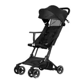 LUBABYCAS - Coche De Paseo Premium Últra Compacto Negro