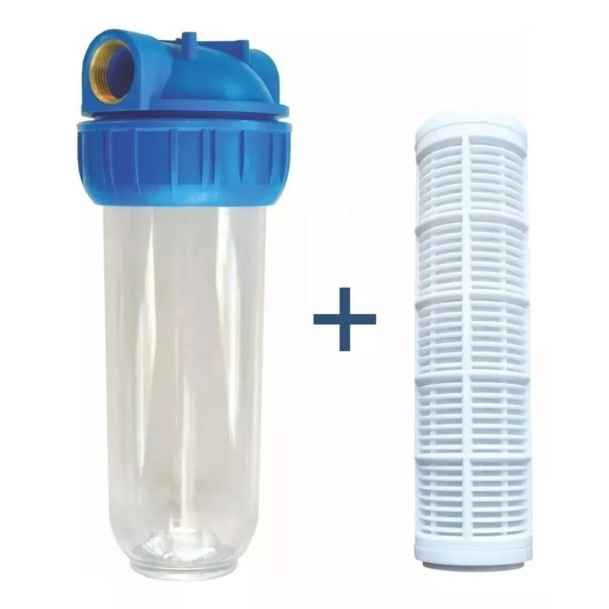 KUANGYE - Filtro Para Agua Contenedor+filtro Malla Lavable 1 Pulgada