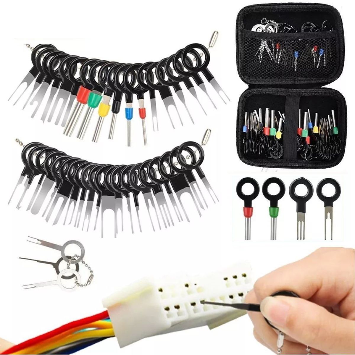 KUANGYE - Herramientas De Eliminación Terminale Extractor De Pin 39pcs