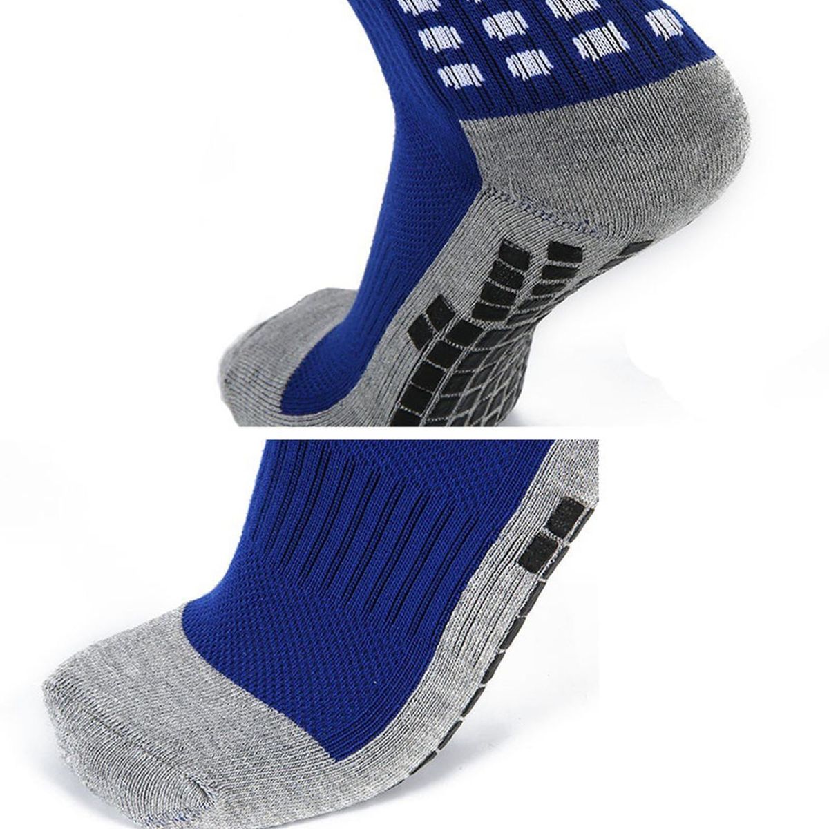 EVERSO - Pack 3 Media De Fútbol Deportiva Antideslizante Larga