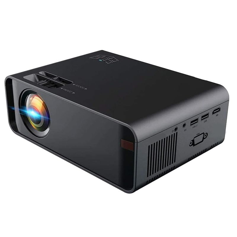 KUANGYE - Proyector Portátil Wifi Led Full Hdmi 5500 Lúmenes 1080p
