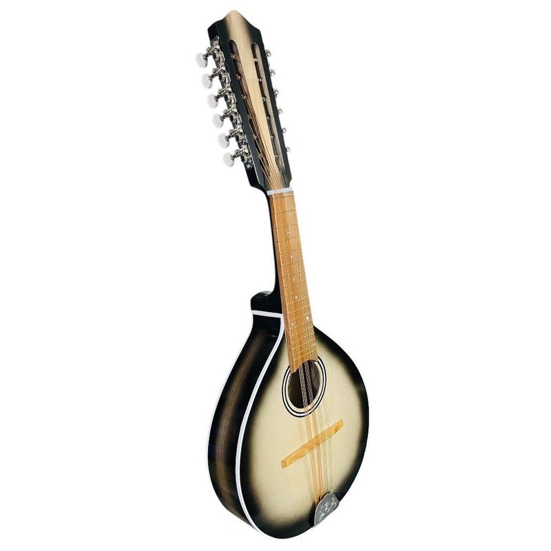 GENERICO - Mandolina Profesional 12 Cuerdas Acustica Verona con funda