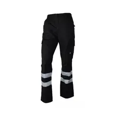 T-WORLD - Pantalón Cargo Gabardina Con Cinta Reflectante Hombre