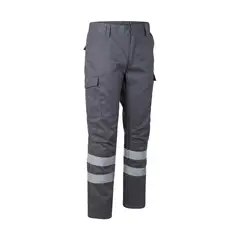 T-WORLD - Pantalón Cargo Gabardina Con Cinta Reflectante Hombre