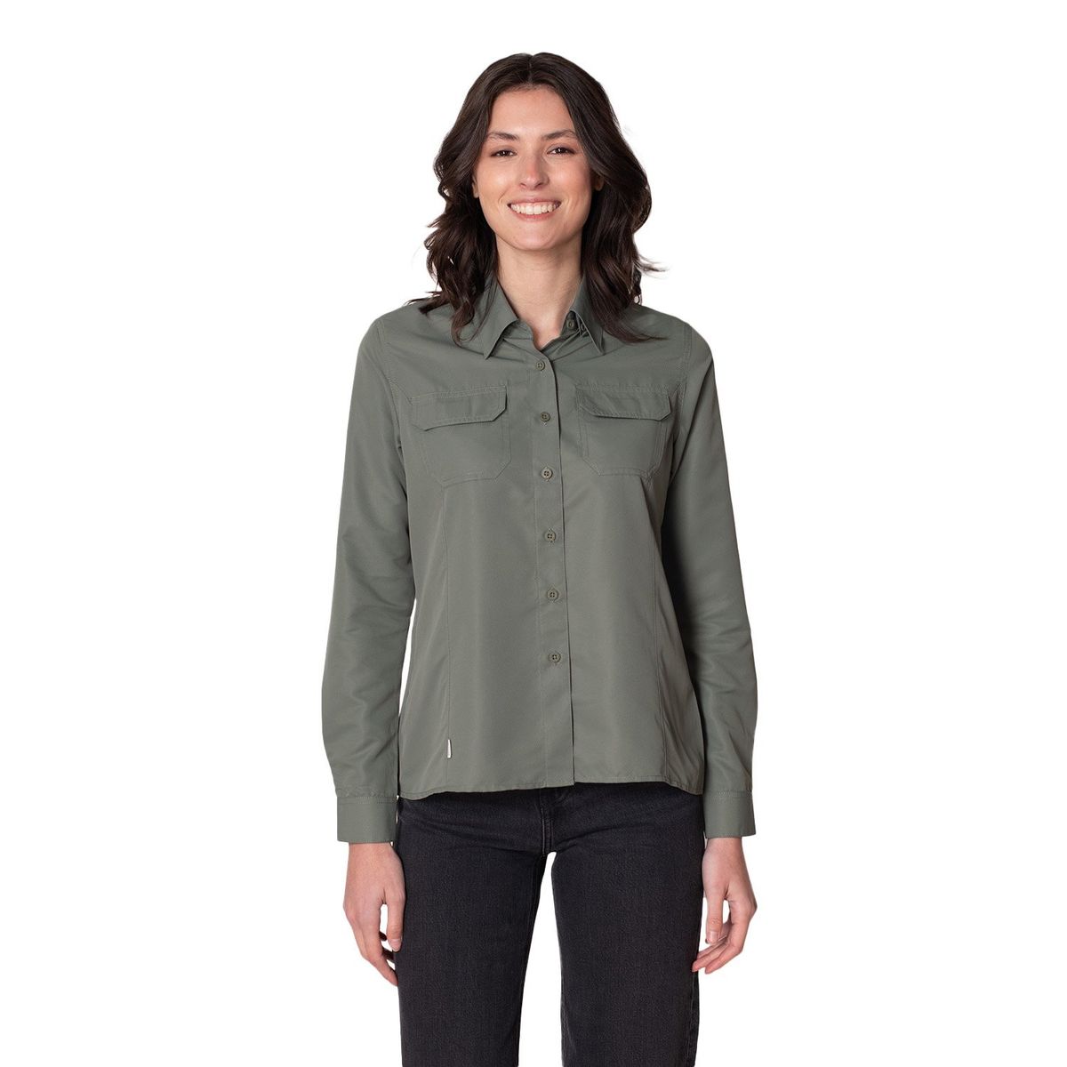 INDUSBORD - Blusa mujer Outdoor Tactel Dry Ripstop protección Uv50 certificada