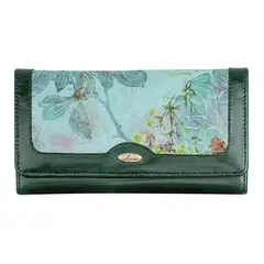 MIURA - Chequera Mujer Mod Brigitte Cuero Natural Con Protección RFID