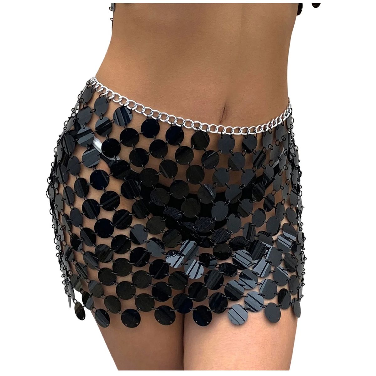 GARSIL - Mini Falda Corta De Lentejuelas Para Mujer Falda De Fiesta