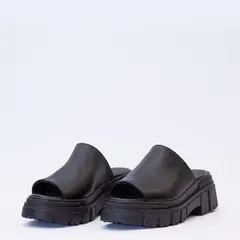 MOSSA - Sandalias Rosario Floater Negro