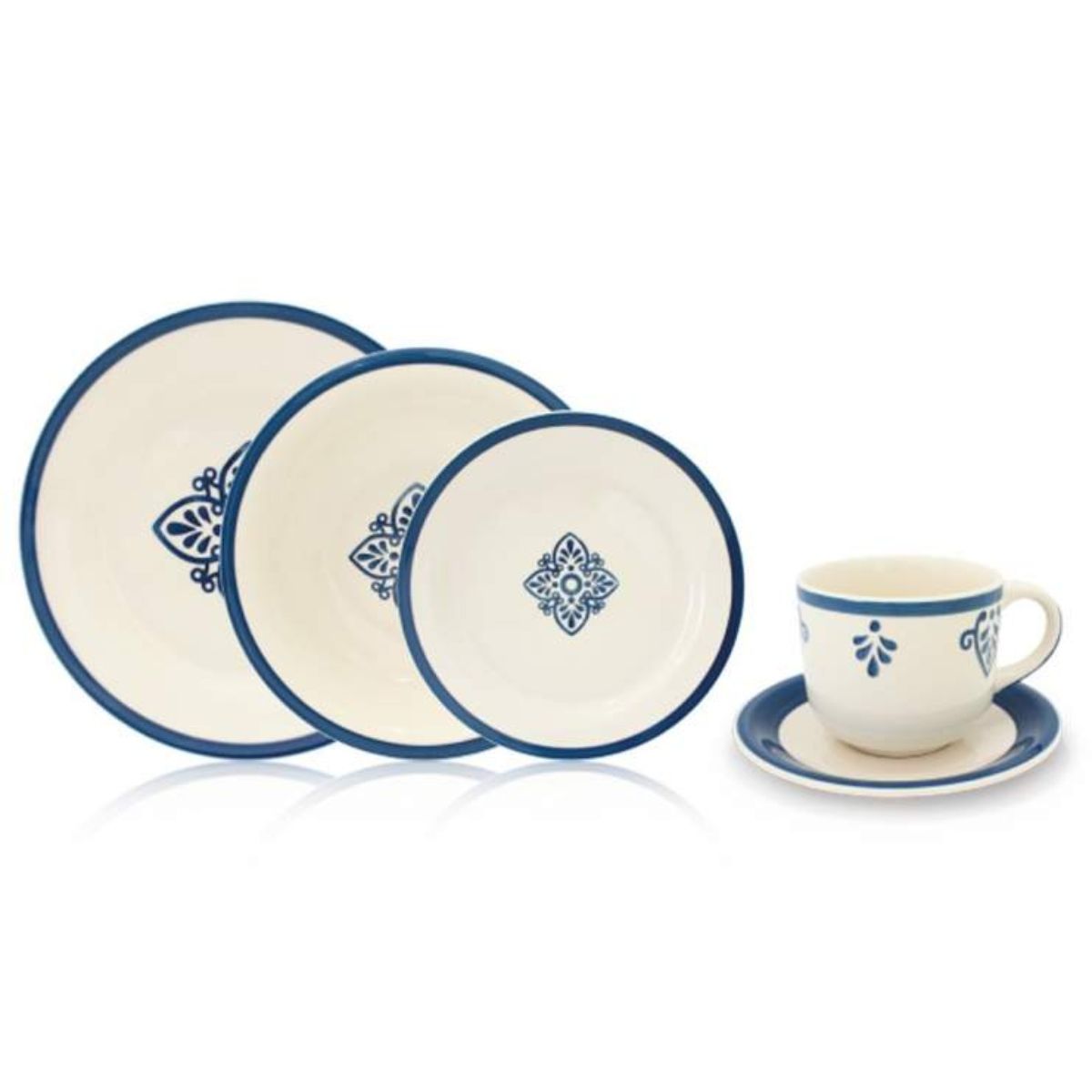 HALLEN - Juego de Vajilla 30 Piezas Charlotte Hallen
