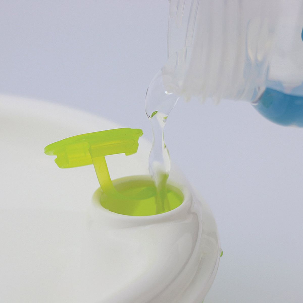 NUVITA - Plato con Tapa para Microondas Verde Nuvita