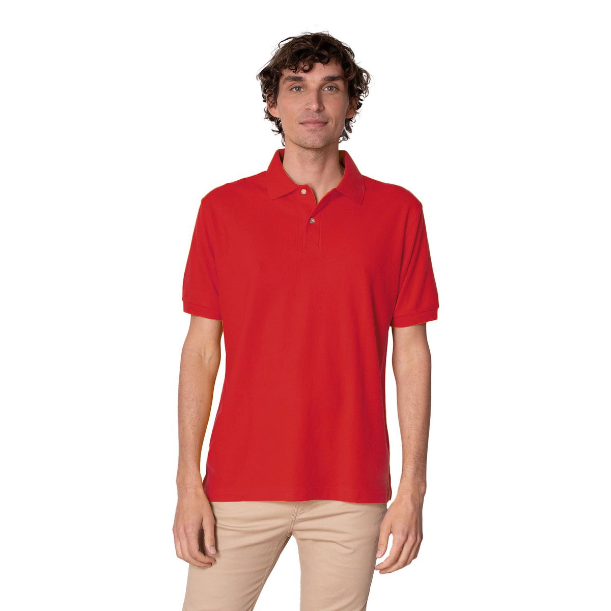 INDUSBORD - Polera hombre Piqué Premium Manga corta protección Uv50 Certificada Indusbord