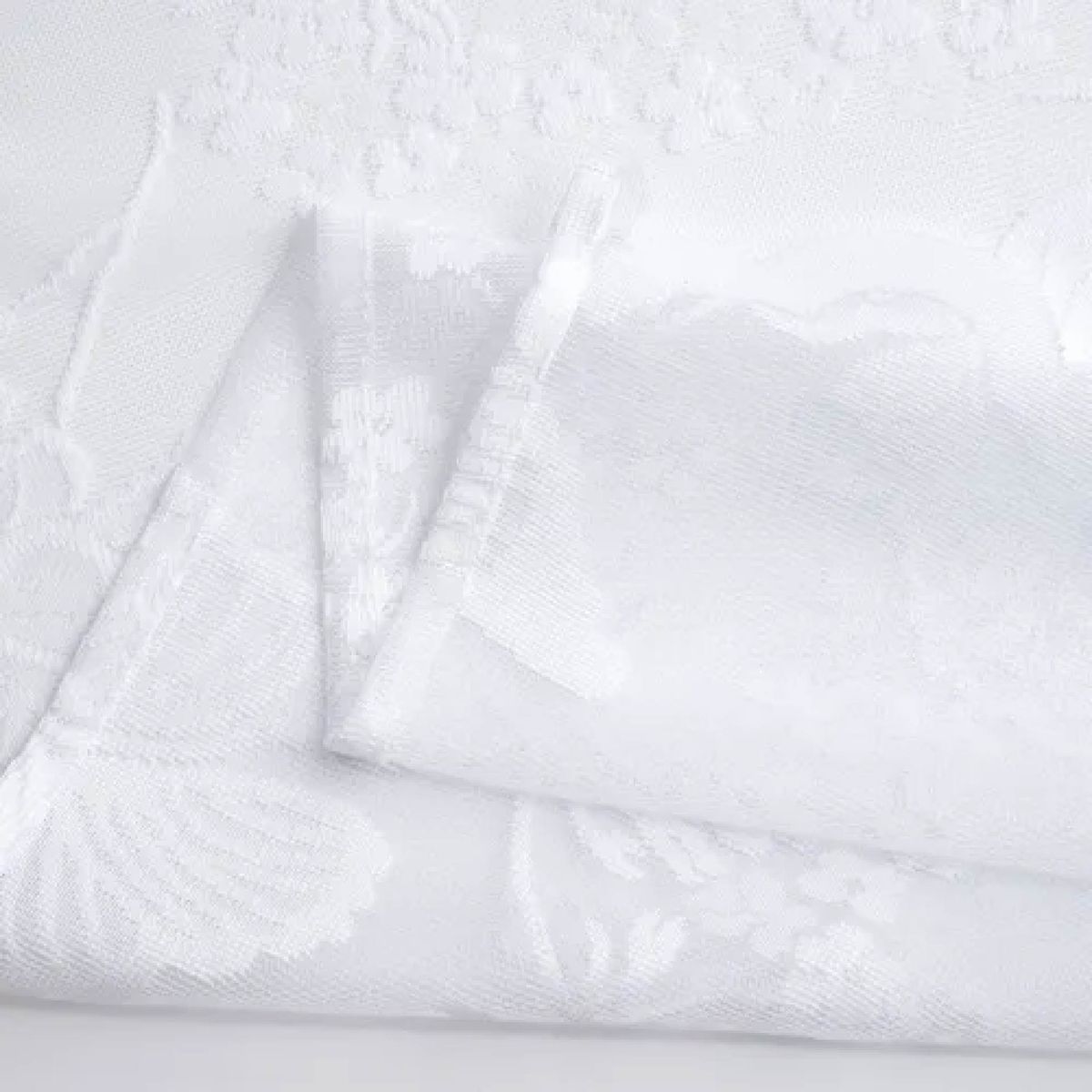 GENERICO - Set cortina de visillo 2 paños (4mts)