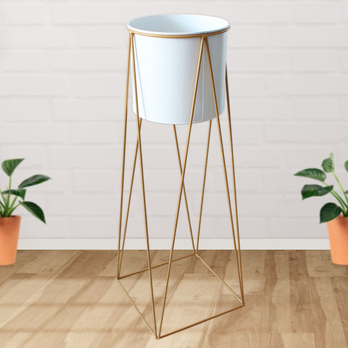 GENERICO - Maceta Macetero Pedestal Decorativo grande