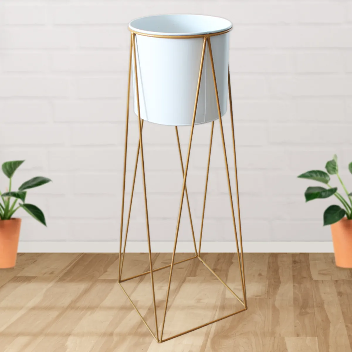 GENERICO - Maceta Macetero Pedestal Decorativo grande