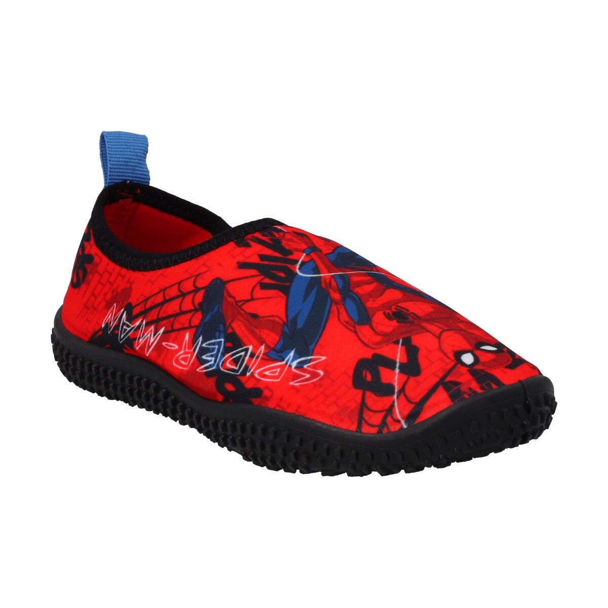 MARVEL - Zapatos de Agua Niño Spider Man Rojo