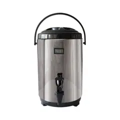 GENERICO - Termo Acero Inoxidable 10 litros con visor de temperatura
